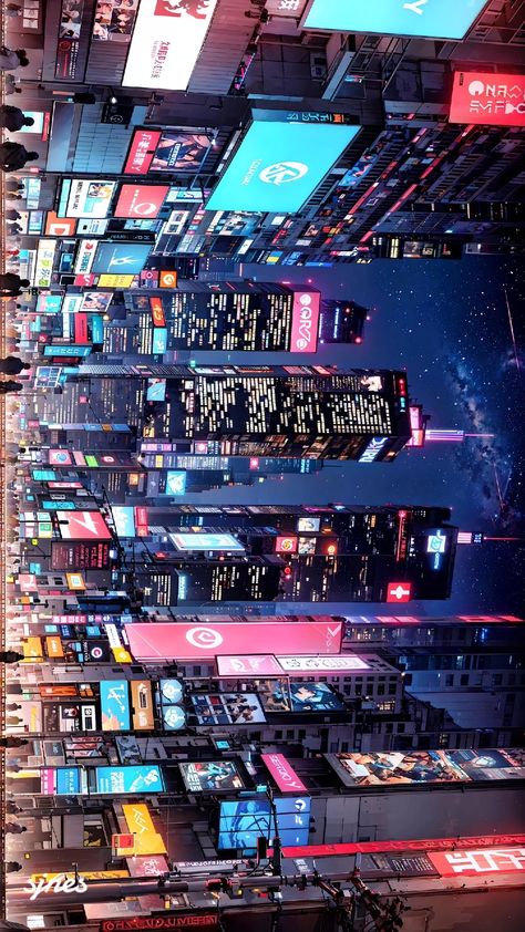 City From Below, Ppsspp Wallpaper, Anime City Background, Cyberpunk Aesthetic Wallpaper, Tech City, Wallpaper City, Country Backgrounds, Digital Aesthetic, Episode Backgrounds