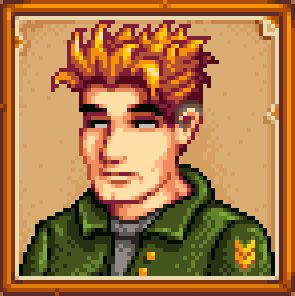 Veteran Kent with Hearing Aid and Prosthetic Leg Kent Stardew Valley, Prosthetic Leg, Myers Briggs Personalities, Stardew Valley, Quick Saves, Art