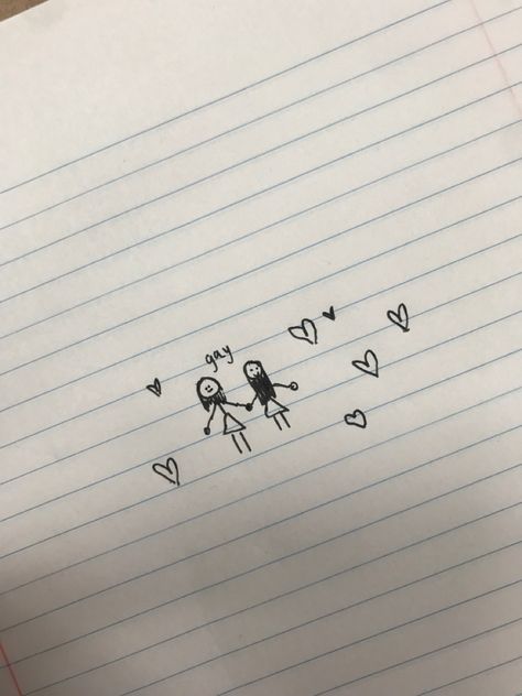 Wlw Christmas Gift, Queer Doodles, Cute Doodles For Girlfriend, Cute Things To Draw For Your Girlfriend, Gifts For Gf Wlw, Wlw Love Letter, Crafts For Gf Wlw, Gift Ideas For Girlfriend Wlw, Cute Drawings For Gf