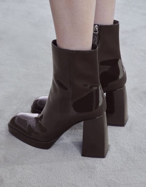 Zapatos para Mujer | Nueva Colección | Bershka España Ankle Boot, Wax, Boots