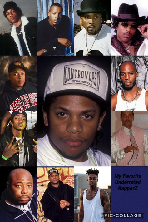 Eazy-E 1# DJ Quik 2# Dr. Dre 3# Nipsey Hussle 4# WC 5# Warren G 6# Nate Dogg 7# Dru Down 8# DMX 9# Suga Free 10# MC Ren 11# Dax 12# Dj Quik Wallpaper, Nate Dogg 90s, Gangsta Art, Dj Quik, Suga Free, 2pac Videos, Rappers Aesthetic, 90s Rappers Aesthetic, 90s Rappers