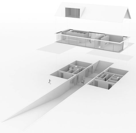 Therme Vals, Plans Architecture, Architectural Model, Arch Model, Diagram Architecture, Architecture Illustration, Architecture Presentation, Architecture Plan, Concept Architecture