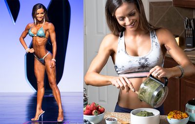 'I'm A Vegan Bodybuilder—Here's What I Eat In A Day'  https://www.womenshealthmag.com/food/vegan-bodybuilder-diet/slide/3 Vegan Bodybuilding Diet, Vegetarian Bodybuilding, Vegan Bodybuilder, Bodybuilding Meal Plan, Vegan Muscle, Model Diet, Breakfast Low Carb, Bodybuilding Recipes, Vegan Bodybuilding