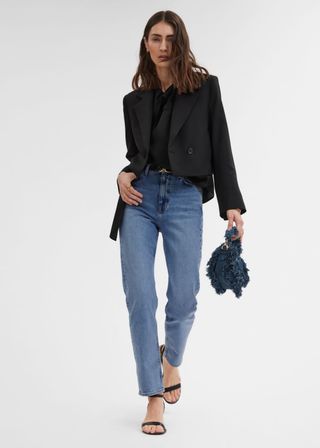 What to Wear in 15-Degree Weather: Your 9-Piece Capsule Silk Shirt Dress, Wrap Cardigan, Knit Midi Dress, Shearling Jacket, Denim Jumpsuit, Knit Vest, Wool Blazer, Silk Shirt, Striped Knit