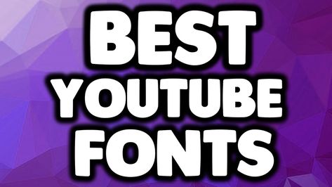 Best Free Fonts for Thumbnails and graphic design - Download now Fonts For Thumbnails, Youtube Thumbnail Fonts, Nsb Pictures, Best Cursive Fonts, Design Company Names, Top Free Fonts, Logo Maker App, Logo Maker Free, Best Logo Maker