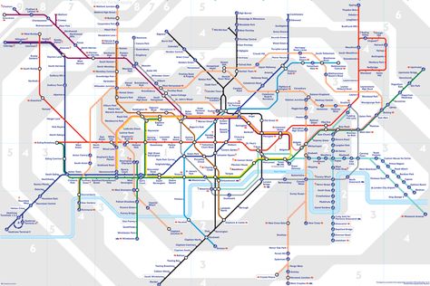 Tube Map London London Underground Tube Map, London Tube Map, London Metro, London Underground Map, Tube Map, London Underground Tube, Jubilee Line, Transit Map, Metro Map