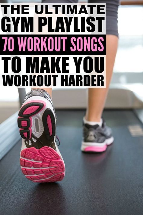 THE ULTIMATE GYM PLAYLIST! From Mark Ronson's Uptown Funk and Robin Shulz's Prayer In C, to Coleman Hell's 2 Heads and Justin Bieber's What Do You Mean?, these workout songs will make you want to workout LONGER and HARDER. Guaranteed! Gym Playlist, Workout Music Playlist, Best Workout Songs, Exercise Music, Workout Playlists, Running Playlist, Running Music, Running Songs, Playlist Songs