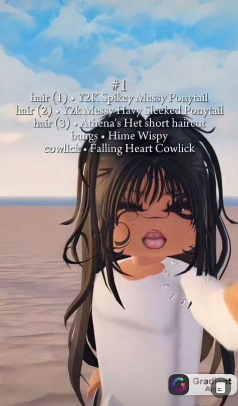 Dibujos Baby Shower, Outfits Latina, Outfit Ideas Emo, Latina Hair, Preppy Decal, Beauty Apps, Latina Outfit, Pic Code, Roblox Image Ids