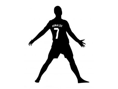 Cristiano Ronaldo Tattoo Design, Cr 7 Logo, Cristiano Ronaldo Tattoo Ideas, Cr7 Logo Design, Ronaldo Silhouette, Simple Wall Drawings, Cr7 Tattoo, Ronaldo Illustration, Ronaldo Tattoo