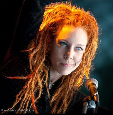 Maria Franz  Lead singer of Heilung Heilung Band, Pagan Artwork, Maria Franz, Pagan Music, Gods Mythology, Beautiful Dreadlocks, Norse Pagan, Metal Girl, Folk Music