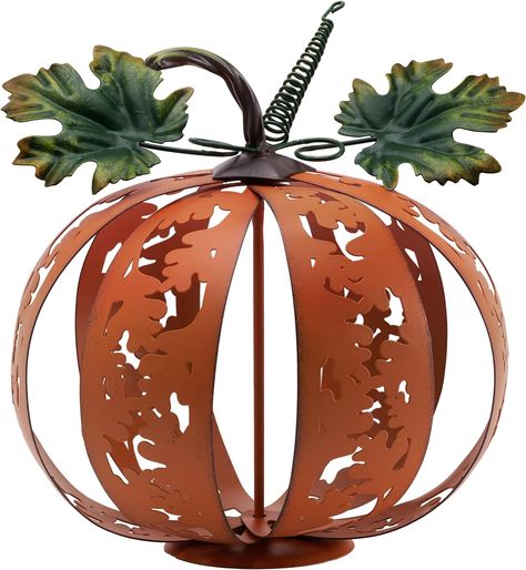 Halloween Pumpkin Decorations, Decorative Pumpkin, Pumpkin Garden, Pumpkin Decorations, Metal Pumpkins, Wedding List, Pumpkin Decor, Outdoor Gift, Pumpkin Pattern