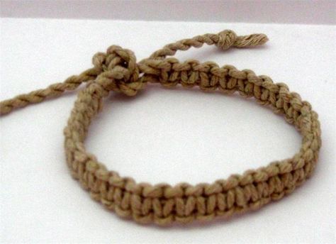 How to Make Hemp Jewelry Hemp Jewelry Diy, Hemp Bracelet Diy, Hemp Bracelet Patterns, Braided Jewelry, Hemp Macrame, Anklets Diy, Hemp Bracelet, Hemp Jewelry, Hemp Necklace