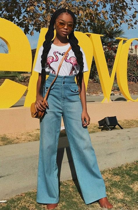 Skia Jackson, Skye Jackson, Zuri Ross, Sky Jackson, Ski Jackson, Marsai Martin, Teenage Fashion Trending, Skai Jackson, Young Fashion