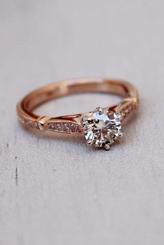 Engagement Rings Solitaire Round, Engagement Rings Classic, Engagement Rings Solitaire, Rose Gold Engagement Rings, Rings Solitaire, Popular Engagement Rings, Gold Solitaire Engagement Ring, Round Solitaire Engagement Ring, Gold Mangalsutra