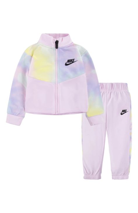 Discover great products at the best prices at Dealmoon. Nike Kids' Tie Dye Tricot Jacket & Pants Set. Price:$24.97 at Nordstrom Rack Nike Baby Clothes, Nike Clothing, Baby Nike, Kids Tie Dye, Cargo Pants Outfit, Nike Kids, Nike Outfits, Kids Nike, Graphic Crewneck Sweatshirt