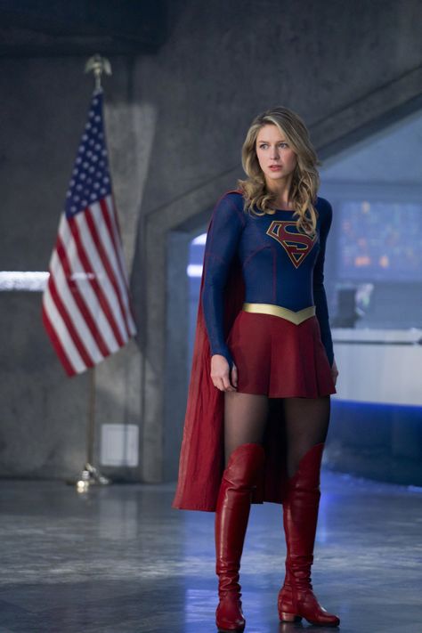 SUPERGIRL: Erica Durance Suits Up In New Photos From Season 3, Episode 22: "Make It Reign" Mehcad Brooks, Art Adventure Time, Melissa Benoit, Jeremy Jordan, Supergirl Costume, Supergirl Cosplay, Kara Danvers Supergirl, Melissa Supergirl, Supergirl Tv