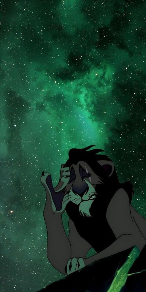 Star Wallpaper Lion King, Scar The Lion King Wallpaper, Scar Lion King Wallpaper Aesthetic, Lion King Scar Wallpaper, Scar Lion King Aesthetic, Lion King Aesthetic Wallpaper, Scar From Lion King Wallpaper, Disney Villain Wallpaper, Scar Lion King Tattoo