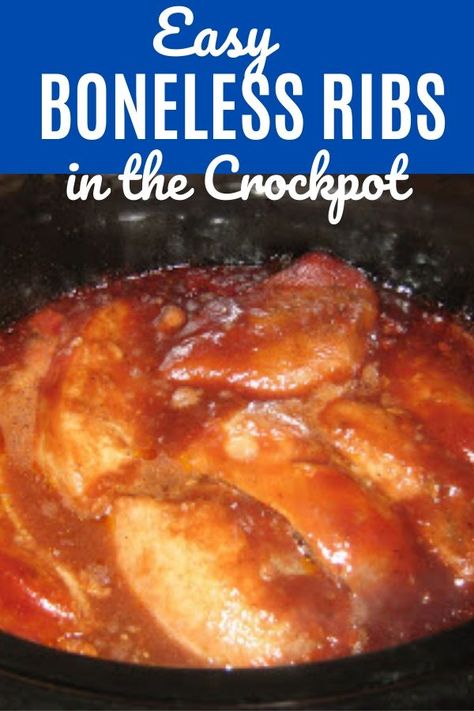 Boneless Pork Ribs Crockpot Healthy, Pork Ribs In The Crockpot Boneless, Pork Loin Boneless Ribs Crockpot, Pork Shoulder Boneless Ribs Crock Pot, Boneless Ribs In Crockpot Slow Cooker, Boneless Ribs In The Crockpot, Crockpot Pork Loin Ribs Recipes, Crockpot Spare Ribs Boneless, Boneless Pork Spare Ribs Crock Pot