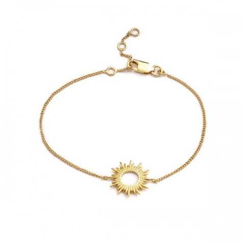 Art Deco Sun, Sun Bracelet, Iconic Art, 22 Carat Gold, Gold Sun, Stylish Bracelet, Anklet Jewelry, Bracelet Gold, Gold Plated Chains