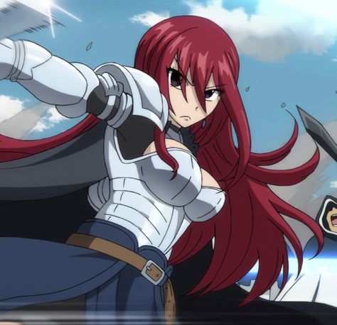 Natsu And Gray, Erza Scarlett, Fairy Tail Erza Scarlet, Jellal And Erza, Fairy Tail Comics, Fairy Tail Images, Famous Fairies, Fairy Tail Pictures, Anime Fairy Tail