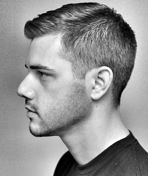 Mens Clipper Cuts, Trending Mens Haircuts, Long Crew Cut, Crew Cut Hair, Crew Cut Haircut, Men's Crew Cut, Facial Shapes, Haircut Images, Clipper Cut