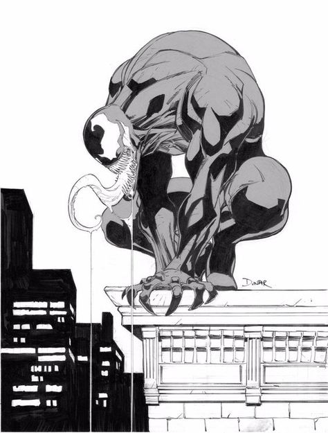 #Venom Max Dunbar, Venom Character, Lethal Protector, Spiderman Poses, Venom Marvel, Comic Art Sketch, Marvel Character Design, Spiderman Venom, We Are Venom