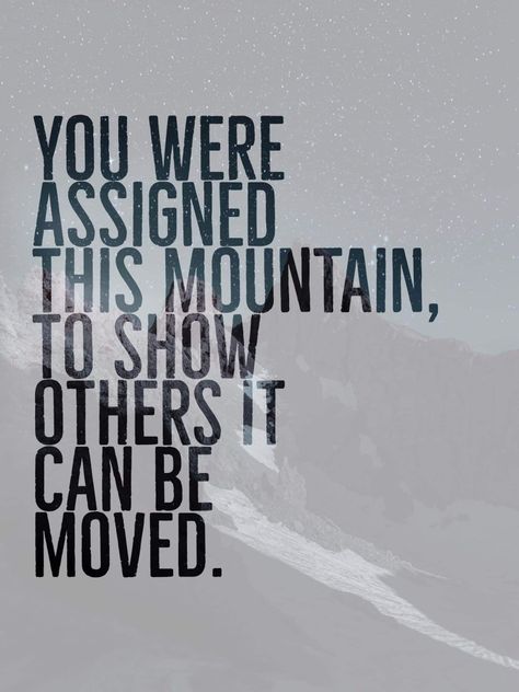 Everyone has a mountain and we all have the ability to move them. But sometimes standing at the bottom and staring up at a peak we can’t even see is beyond daunting. - The best thing to do is start climbing. - Muhammad Ali once said, “It isn’t the mountains ahead to climb that wear you out, it’s the pebble in your shoe.” - All you need to do is just move up the mountain. #letsdothis Climbing Quotes, Positive Encouraging Quotes, Moving Mountains, I Miss My Family, Forest Ranger, Private Quotes, Prayers Quotes, Letter Boards, Quotes Notes