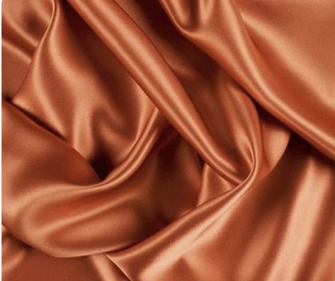 Colour Combinations Fashion, Peach Aesthetic, Charmeuse Fabric, Solid Orange, Fashion Design Collection, Orange Satin, Club Color, Burnt Umber, Peach Dress