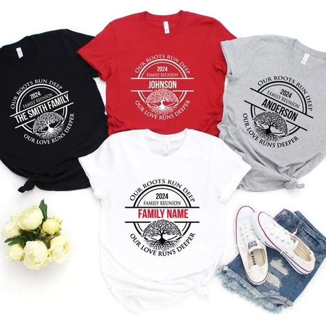 Custom Family Shirts, 2024 Family Reunion Shirts, Personalized Family Shirts, Family Tree Tees, Matching Family Tshirts, Family Tees 👉Click to buy from Etsy Shop :🛒 http://www.EpicFashionUs.etsy.com/listing/1538550118/custom-family-shirts2024-family-reunion 📌Store Link in Bio Welcome to EpicFashionUS! Its great to see you here! We prioritize one thing here and that is quality and customer satisfaction. 👉Our Tshirts are: -Made from 4.2-ounce cotton -All solid colors are 100% cotton and a... 2024 Family, Family Reunion Shirts, Reunion Shirts, Tee Tree, Family Tees, Personalized Family, Family Reunion, Family Shirts, Family Tree