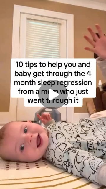 GrowingBabiesCorner on Instagram: "‼️ The 4month sleep regression is a real thing - hang in there it’s only temporary 😅

📝At 4 months, a baby’s developing brain may create instability in their sleep. 

Signs of sleep regression include:
✏️difficulty falling asleep
✏️frequent wakings
✏️irritability 
✏️Reduced sleep duration

Here are some tips to help you cope/get through it.

⭐️Remember: Consistency is key during a sleep regression.
(And there are a few more regression to come 😅)

How did you handle or are you handling baby’s sleep regression ? 
‘
‘
‘
Credit:@babysleepingsolution 
#4monthsold #sleepregression #baby #newborn #newbornbaby #mom #mum #newmom #newmum #babytips #babycare #milestone #milestones #babymilestones #firsttime #firsttimemum #firsttimemom #momlife" 3 Month Sleep Regression, 4 Month Sleep Regression, Brain May, Baby Facts, Hang In There, Consistency Is Key, Falling Asleep, Baby Tips, Baby Newborn