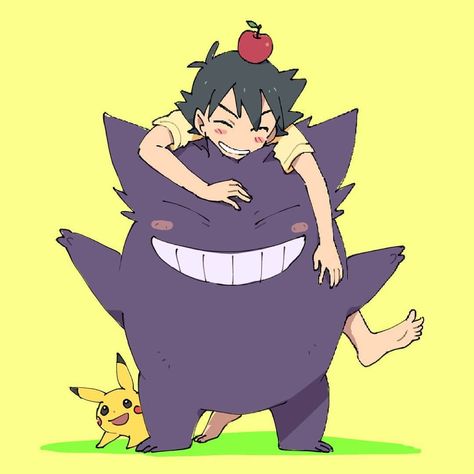 ❈❁ѕєяєиα ❁ ❈ on Instagram: “Haven't seen the latest episode but I'll watch it tomorrow. Already saw spoilers about it and I'm glad Ash caught Gengar since Gengar is…” Cute Gengar, Pokemon Stories, Pokemon W, Pokemon Ash And Serena, Ghost Pokemon, Wild Pokemon, Ash Pokemon, Pokemon Eeveelutions, Pokemon Anime