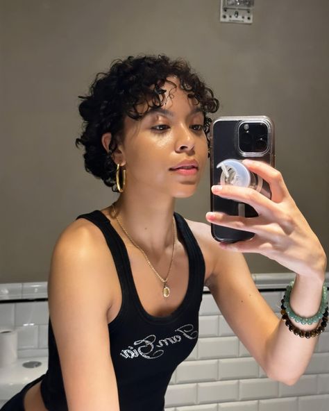 Long Pixie Haircut Curly Hair, Really Short Curly Hair Black Women, Extra Short Curly Hair, Short Curly 3c Hair, Big Chop Hairstyles 4b, Really Short Hair Curly, Buzzcut Curly Hair, 3c Pixie Cut, Short Hair Pixie Curly