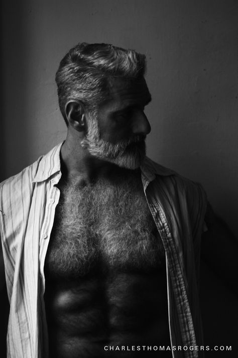 http://www.charlesthomasrogers.com Anthony Varrecchia, Silver Foxes Men, Men Over 50, Grey Beards, Handsome Older Men, Silver Foxes, Grey Fox, Bear Men, Country Men