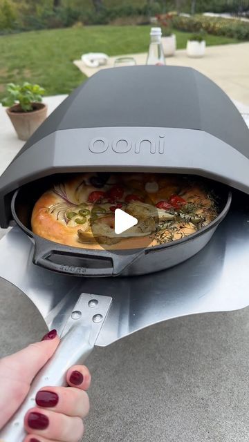 World Market on Instagram: "🚨Drop what you’re doing!🚨We’re making a PHENOMENAL foccacia bread in our Ooni outdoor oven. 😋😋😋 

Shop ingredients and Ooni at the LikeShop Link in our bio.	

#WorldMarket #Ooni #Foccacia #PizzaOven #Summer" Ooni Pizza Oven, Ooni Pizza, Foccacia Bread, Yummy Pizza, Outdoor Oven, Pizza Oven, World Market, Oven, Pizza