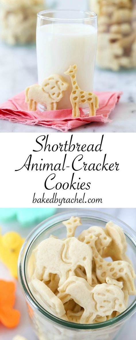 Shortbread Animal Cracker Cookies Chocolate Animal Crackers, Animal Cracker Cookies, Animal Crackers Recipe, Animal Cookies Recipe, Baked Gifts, Chocolate Board, Nanny Activities, Homemade Shortbread, Animal Cracker