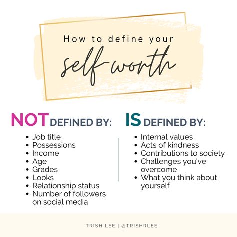 How To Find My Self Worth, Finding My Self Worth, How To Find Your Sense Of Self, Self Worth Tips, How To Find Your Worth, Self Worth Exercises, Improving Self Worth, Increase Self Worth, How To Increase Self Worth