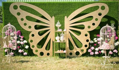 Wings Decoration, Fairy Decorations, Butterfly Themed Birthday Party, Butterfly Photo, Photo Zone, Wedding Decorations On A Budget, Girl Birthday Decorations, Birthday Party Theme Decorations, Butterfly Baby Shower