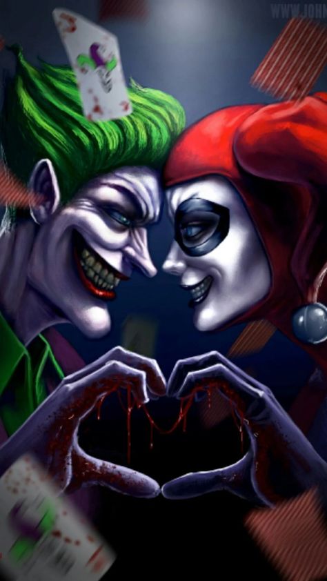 Joker and Harley Quinn Wallpapers - Top Free Joker and Harley Quinn Backgrounds - WallpaperAccess Art Du Joker, Joker Background, Image Joker, Harley Quinn Tattoo, Harley And Joker Love, Joker Drawings, Joker Comic, Der Joker, Joker Images