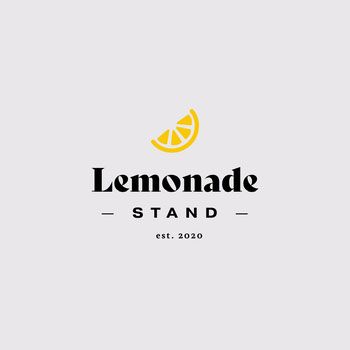 Lemonade Logo Ideas, Lemonade Business Names, Lemonade Logo Design, Lemonade Branding, Logo Font Ideas, Lemon Logo Design, Logo Design Yellow, Lemonade Logo, Lemonade Business