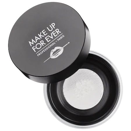 Ultra HD Microfinishing Loose Powder Mini - MAKE UP FOR EVER | Sephora Makeup Forever Powder, Parisian Makeup, Loose Powder Makeup, Celebrity Beauty Secrets, Travel Size Toiletries, Concealer Shades, Cheap Beauty Products, Translucent Powder, Finishing Powder