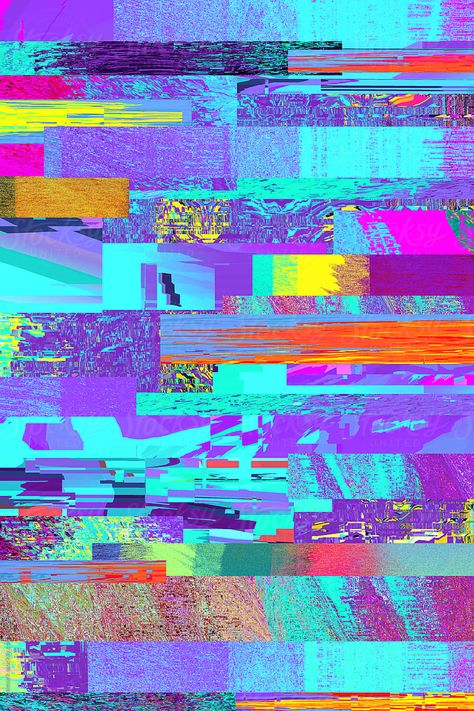 Pixel Glitch Art, Glitching Aesthetic, Pixelated Photography, Glitched Background, Cyberpunk Collage, Cyberpunk Texture, Glitch Painting, Rainbow Glitch, Glitch Texture