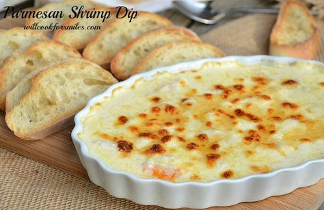 Shrimp Dip (and “Kitchen Simplifiers” Kit Giveaway) - Will Cook For Smiles Shrimp Dip Recipes, Parmesan Shrimp, Will Cook For Smiles, Shrimp Parmesan, Shrimp Dip, Cream Cheese Dip, Snack Dip, Finger Food Appetizers, Cheese Dip