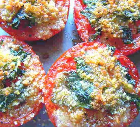 Roasted tomatoes with herbs and more is the French Provencal tomatoes recipe that is easy and simple to make and so delicious. Provencal Tomatoes, Basic Tomato Sauce Recipe, Tomato Dishes, Tomato Salad Recipes, Tomatoes Recipe, Baked Tomatoes, Tomato Sauce Recipe, Tomato Soup Recipes, Love French