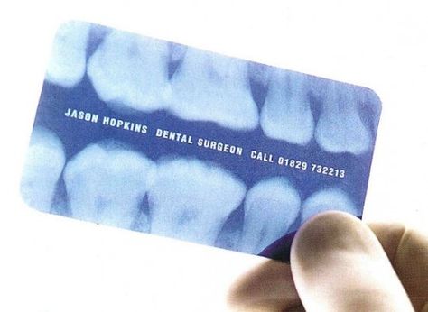 Business Card Design Layout | Creative and Unusual Dentist Business Card Designs – DesignSwan ... Dental Branding, Dental Business Cards, Dental Images, Dental Business, Ray Film, Dental Fun, Dental Surgeon, Dental Design, Dental Marketing