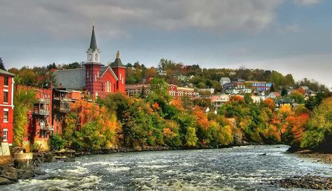 The 20 Best Places to Live in New Hampshire Autumn Ambience, Mountain Villages, New England Travel, Essex County, North Country, White Mountains, Best Places To Live, Live Free, England Travel