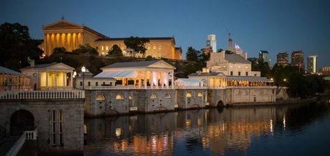 Water Works | Cescaphe Weddings | Philadelphia Wedding Services Philadelphia Art Museum, Philadelphia Wedding Venues, Philadelphia Art, Wedding Services, Philadelphia Wedding, July 16, Wedding Service, Outdoor Ceremony, Art Museum