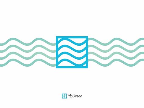 Wind Logo, Ocean Logo, River Logo, Sea Logo, Banner Design Inspiration, Water Logo, Waves Logo, Ocean Design, Logo Redesign