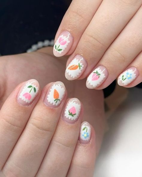 Structured Manicure, Gel Polish Application, Gel Application, G Nails, Ideas Nails, Nail Inspiration, Floral Nails, Makeup Nails, Nails Inspiration