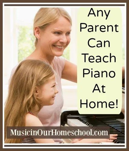 Any Parent Can Teach Piano At Home! - Music in Our Homeschool Piano At Home, Education Pictures, Piano Lessons For Kids, Online Piano Lessons, Kids Piano, Homeschool Music, Blues Piano, Piano Video, Violin Lessons