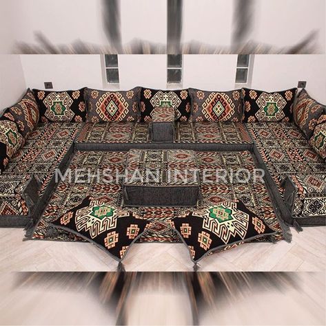 Mehshan Interiors offer an exciting and affordable range of bedroom, living, and office furniture, sofa set, dining set, kitchen design, doors, wardrobes, ,Mirror, curtain, blinds,flooring, home decor accessories, and more to suit every style & space!
Also Deal in all kind curtains and Blinds for offices and homes having maximum range of designs and shades
Call or WhatsApp for Order : +923303177944
+923322990907 Majlis Design Arabic Modern, Arabic Majlis Interior Design, Majlis Interior Design, Majlis Design, Arabic Majlis, Dining Seating, Floor Seating, Get Inspired, Simple Designs